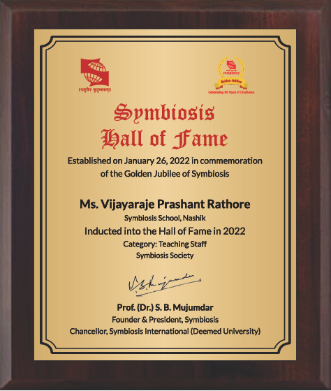 Mrs. Vijayaraje Prashant Rathore